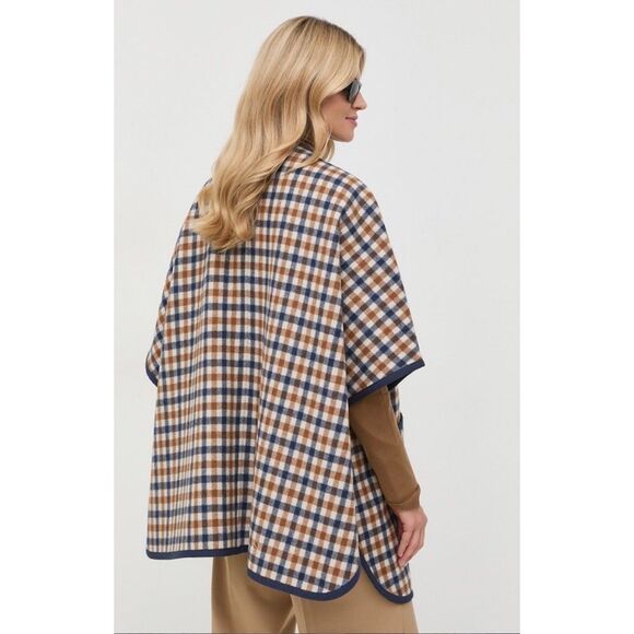 MaxMara Weekend Fieno Reversible Coat, Virgin Wool, Camel, NWT, Size L - Picture 9 of 15